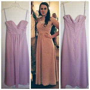 Blush Pink Bridesmaids Dress